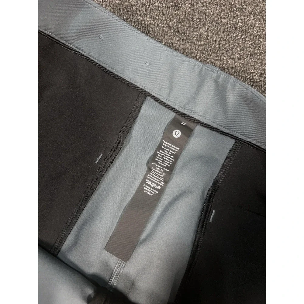 Lululemon ABC Classic‎ Fit 5 Pocket Pants Men's 38 (Fits 39) Gray Warpstreme
